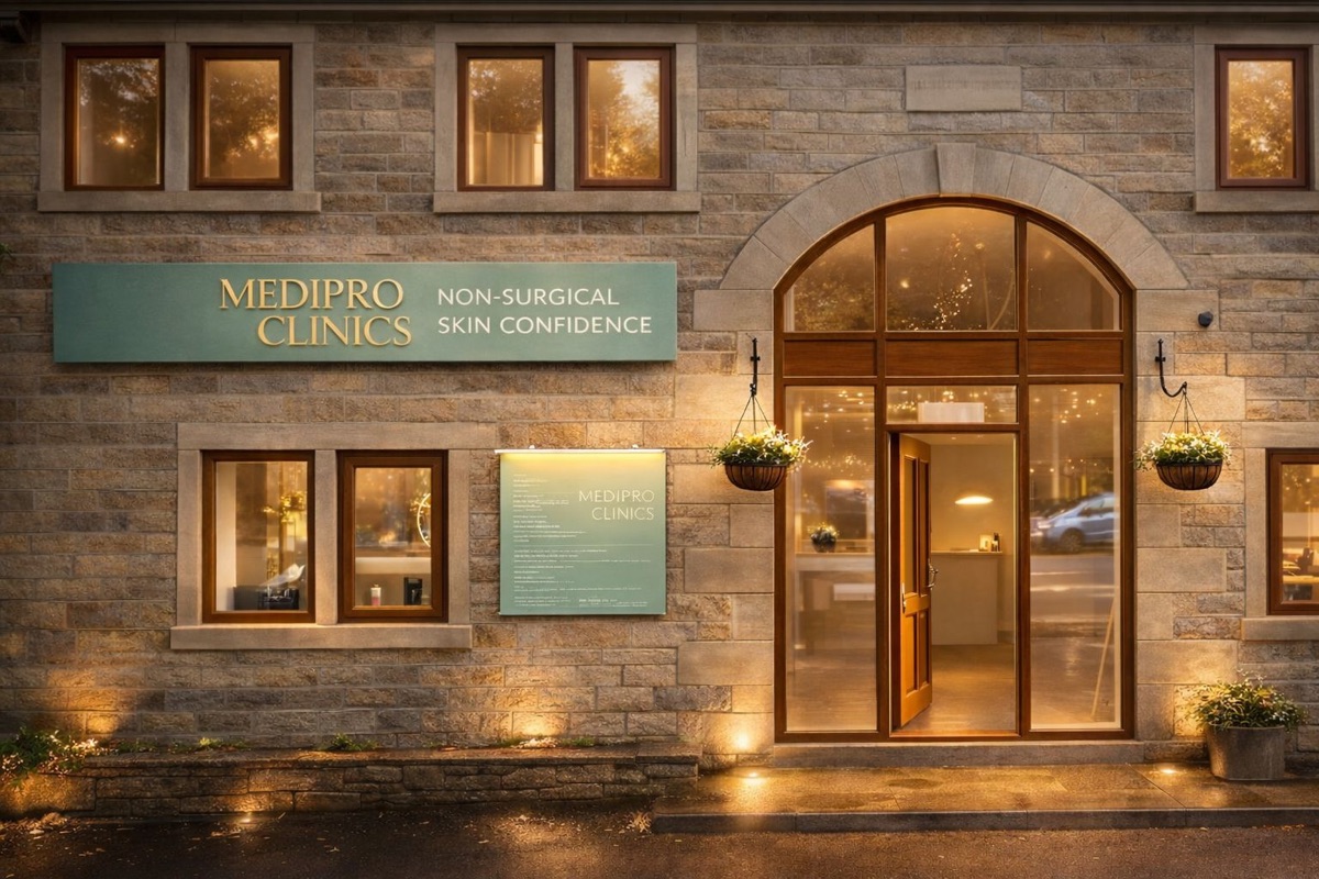 Medipro Clinics exterior storefront